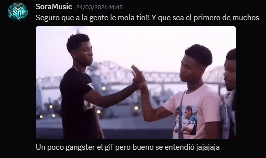 Prueba Testimonio SoraMusicR6